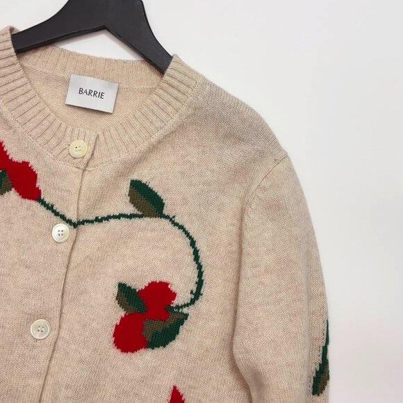 BARRIE English Garden Cashmere Knit Cardigan - Picture 5 of 16